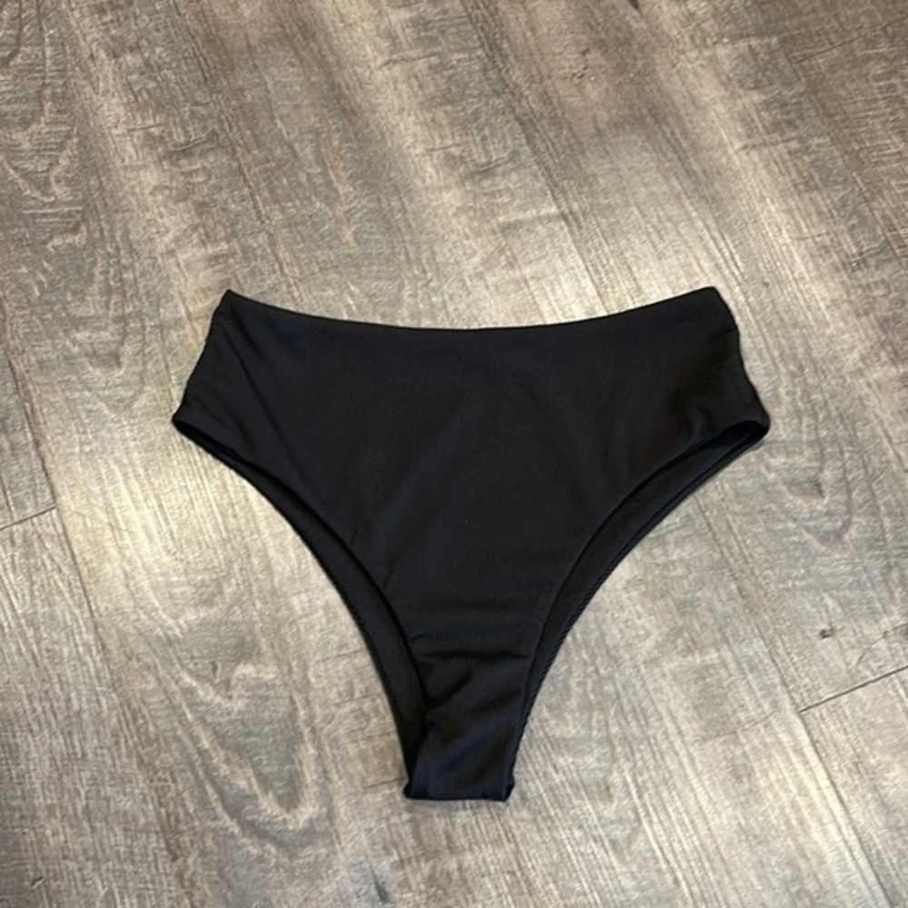 Zaful reversible rubber high cut Brazilian bikini bottoms